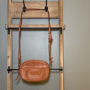 J. Crew Tan Crossbody Bag